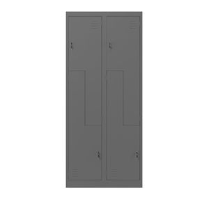 Z-Shape School Gym Metal <b>Cabinet</b> Customizable L-Shape <b>Locker</b> Multi-Function Steel Wardrobe Furniture Wholesale Plastic Furniture - Product Image 2