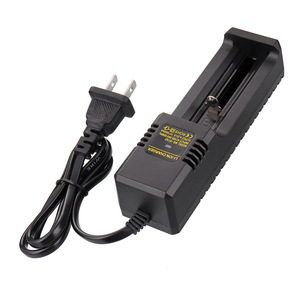 Chargeur Li-Ion à fente unique pour batteries 18650 26650, sortie 4,2 V 1000 mA pour batteries de lampe torche - Product Image 4