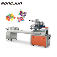 Machine d'emballage alimentaire automatique multifonctionnelle Rongjun, étiquetage, scellage, remplissage pour bonbons, fruits, dattes rouges