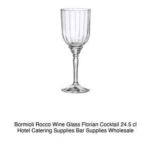 Copa de cóctel Florian 24.5 cl A 19.8 cm Ø 7.2 cm Bormioli Rocco - Product Image 2