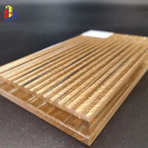 Low-e 60% Transmittance Insulation Laminated Floor Glass
