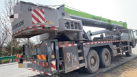 Grue mobile à longue portée de 35 tonnes, 56 mètres, Zoomlion QY35V, grue de chantier pour travaux de ponts autoroutiers