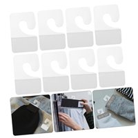 Bandes de suspension ultra-transparentes invisibles, cintres transparents comme du cristal pour une présentation esthétique des produits