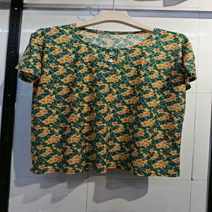 Felpe da 1.28 dollari YLF001 Pullover largo per Polo antisudore <span class=keywords><strong>oversize</strong></span> da <span class=keywords><strong>donna</strong></span> t-shirt da <span class=keywords><strong>donna</strong></span> top camicette con stampe - Product Image 5