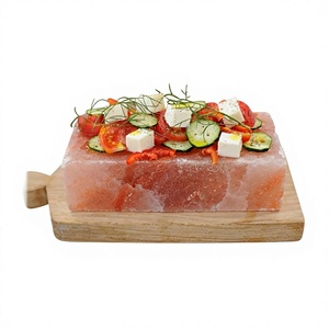Meilleure Vente : Pierre à Cuire en Sel de l'Himalaya Raffiné, Qualité Supérieure, avec Support en Acier Inoxydable, Faible MOQ, Vente en Gros pour Usage en Cuisine - Product Image 1
