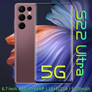 Smartphone Android S22 Ultra Altamente Raccomandato, 16GB+512GB, Batteria 6800mAh, 5G, Dual SIM, Dual Standby, Sbloccato - Product Image 5