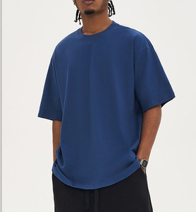 100% T-shirt in cotone biologico Premium T-Shirt con stampa T-shirt da uomo di alta qualità stile di moda personalizzato produttore di T-Shirt - Product Image 5