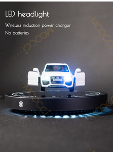 1:36 Double-door Compact Audi-Q7 <b>Metal</b> Model Decor Collectible <b>Shelves</b> Magnetic Levitation Floating Diecast Car Fans Halloween - Product Image 5
