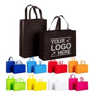 Bolsas de Compras de Tela No Tejida al por Mayor, Bolsos de Ropa Personalizados de Alta Gama, Impresión de Logotipo Personalizado - Product Image 1