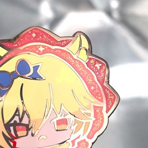 <span class=keywords><strong>Prix</strong></span> usine en alliage de Zinc moulé sous pression Badge dessin animé Anime épinglette personnalisé mignon paillettes dur émail broche pour cadeaux - Product Image 2