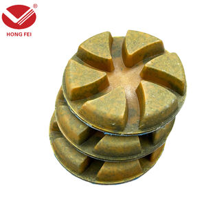 Bantalan pemoles beton ikatan logam <span class=keywords><strong>3</strong></span> inci pelat 10mm penggilingan lantai tebal, desain persegi tengah enam-helix - Product Image 6