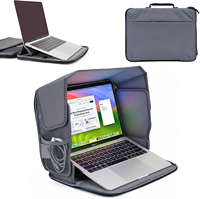 Édition Exclusive Améliorée Grande Capacité : Housse de Protection Pliable pour Ordinateur Portable Oxford avec Support Intégré pour Travaux Extérieurs
