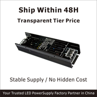 Controlador LED Triac HRGS-60-12, 100-277V, IP20, Carcasa de Aluminio, Sin Zumbido, para Renovación del Hogar, Downlight, CE, RoHS, 3 Años de Garantía