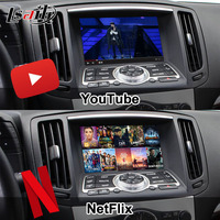 Caja de interfaz de vídeo Android Lsailt para Nissan Skyline 370GT 2010-2014 V36 G37 JDM modelo equipado con CarPlay inalámbrico