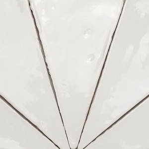Azulejo Vitri Blanco Kite de 11 x 22.5 cm, 10 mm de Grosor, Acabado Glaseado con Bordes Irregulares - Product Image 5