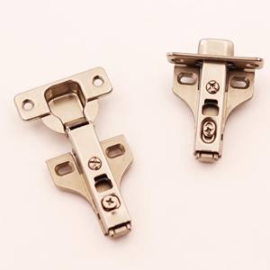 Оптовая продажа: Петля для кухонных шкафов с доводчиком, двусторонняя, 3D-регулировка, скрытая, гидравлическая, с буфером малого угла, никелированная - Product Image 4