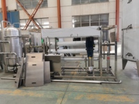 Machine de production d'eau pure haute capacité 4000L par heure équipement de traitement de l'eau efficace pompe moteur PLC moteur boîte de vitesses