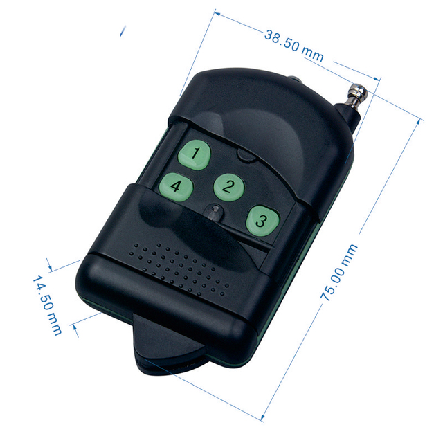 CE Certificate 4 Channel Wireless Equipment Auto Gate Remote Control Electric Door Lock YL