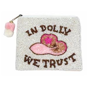 Handmade Beaded Fabric Mini Coin <b>Purse</b> Top Zipper Closure Pouch Perfect Carry Key Cash Card Multipurpose Use Women Girl Gift - Product Image 6