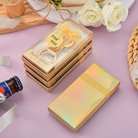 Ouvre-bouteille doré 15e anniversaire fête faveurs cadeau 15 ans souvenir retour cadeau pour les invités