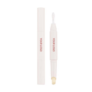 Wasserdichter, langlebiger 2-in-1-Klargel-Bleistift Augenbrauen-Make-up-Stift Doppel köpfiger 3D-Styling-Seifen-Augenbrauenwachs stift - Product Image 1