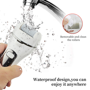 Lime à pied électrique professionnelle rechargeable par USB, rasoir <span class=keywords><strong>pour</strong></span> peaux mortes, pédicure professionnelle avec lumière LED - Product Image 5