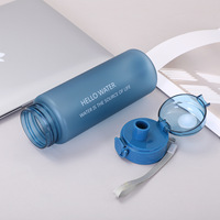 Prix de gros personnalisé 26oz en plastique étanche bouteille d'eau claire bouteille d'eau potable sans BPA avec poignée de cordon