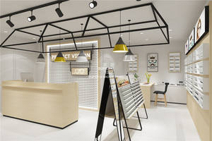 Einzelhandelsboutique Optikergeschäft Möbel Brillen-Display-Vitrine Trendige Brillenmarke Optikergeschäft Inneneinrichtung Dekoration - Product Image 5