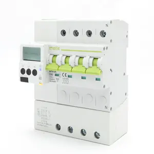 Disyuntor de corriente Residual, 4 polos, 63A, 30mA, ELCB/RCD/RCCB/RCBO, reconectador matis