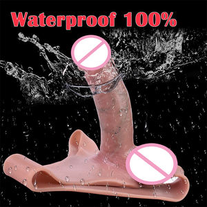 SXXY полый ремень на рукаве-фаллоимитаторе для мужчин, эрекция, эрекция - Product Image 4