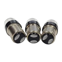 BAOBAO Motorrad Auto LED Hochleistungs-Bremsblitz-Rücklicht 1157 Bremslicht COB Farbwechsel RGB Bremslicht