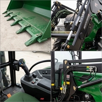 Truk Traktor Mini Multiguna Bertenaga Tinggi, Performa Unggul, Tugas Berat, untuk Penggunaan Jalan Raya, Pertanian, dan Komersial, Kendaraan 4x4 yang Handal
