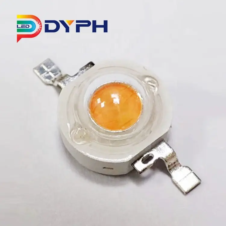 DyPh-Lámpara LED de espectro completo para cultivo de plantas, chip led de alta potencia Epistar Bridgelux 380nm-840nm 450nm 660nm 1W a 3W