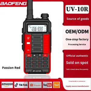 Walkie-Talkie <span class=keywords><strong>UV10R</strong></span> Portátil de 16W de Alta Potencia, Gran Capacidad (5000mAh), Sincronización de Frecuencia con una Sola Tecla, Alcance de 50km, Resistente a Caídas - Product Image 2