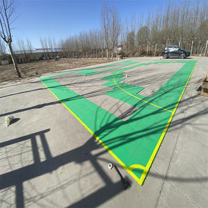 แบนพื้นผิวสีทึบฟุตซอลกีฬากระเบื้องวอลเลย์บอลเทนนิสบาสเกตบอลพื้น - Product Image 6