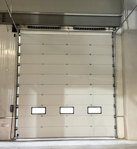 <span class=keywords><strong>Porte</strong></span> de <span class=keywords><strong>garage</strong></span> <span class=keywords><strong>sectionnelle</strong></span> en acier isolée, électrique, de marque HEXION, nouvelle génération, garantie 1 an, haute résistance au feu - Product Image 2