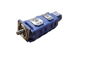 Pompe à engrenages hydraulique triple en fonte pour grue et bulldozer, accessoire professionnel de fabrication CBGj - Product Image 2