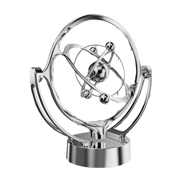 New Earth Perpetual Motion Instrument Desktop USB Ornaments Rotating Magnetic Swing Celestial Model Made of Plastic