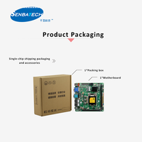 Carte mère LGA1150 2 GBE DDR3 SIM PCIE X16 PS2 10 USB 6 COM Lga 1150 Mini Itx Cartes mères