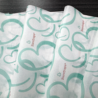Papel Kraft Estampado Personalizado al por Mayor WELLSPRING, Rollo de Papel Artístico con Logotipo Impreso, Papel Blanco con Relieve para Impresión y Envoltura