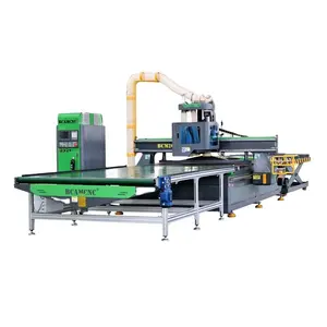 Woodworking kitchen cabinet Auto labeling cnc router nesting machine for cabinet wooden furniture making on sale