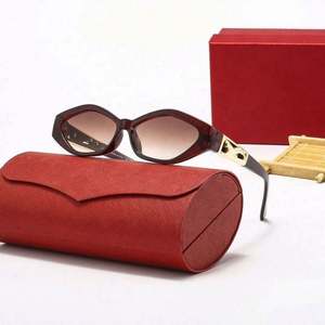 Lunettes de soleil vintage sans monture 2022, classiques, unisexes, tendance, avec verres polarisés, lunettes optiques en gros, monture métallique - Product Image 5