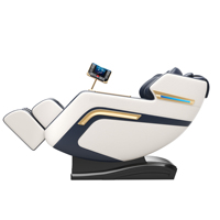 Fauteuil de massage Shiatsu de luxe KZJ OEM ODM, nouveau design, avec spa pour les pieds, massage complet du corps, fauteuil de massage à gravité zéro