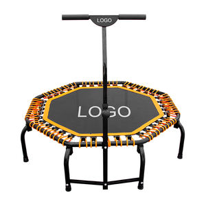 Trampolín de ejercicio barato Fitness <span class=keywords><strong>con</strong></span> manillar octogonal <span class=keywords><strong>hexagonal</strong></span> gimnasio exclusivo Fitness trampolín de salto para adultos - Product Image 1