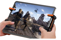JS31 Cuatro dedos Botón de pantalla táctil Disparador PUBG Trigger Finger Joystick Controlador de juegos de velocidad ajustable