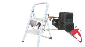 Escalones plegables para ático en espiga, medidor extensible, otra escalera, techo de coche plegable, escalera larga, escaleras, Crain ligero - Product Image 2