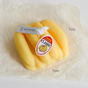 Petite bougie en forme de Fruit, faite à la main, <span class=keywords><strong>pomme</strong></span>, pêche, Orange, banane, bougie <span class=keywords><strong>d</strong></span>écorative parfumée avec boîte cadeau, vente en gros - Product Image 5