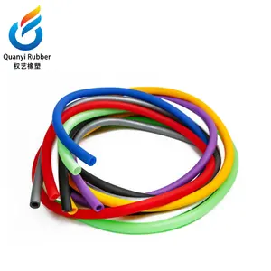 High temperature resistant colored silicone hose manufacturer rubber air hose, flexible silicone water hose