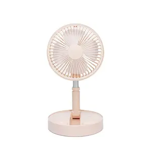 Ventilatore elettrico a mano stampo Mini ricarica ricaricabile industriale Mobile raffreddamento 12 Inc portatile azionato da scrivania pieghevole Usb Fan