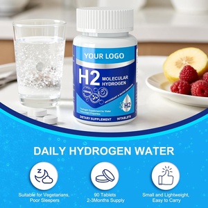 Tabletas de Hidrógeno Molecular H2 de Alta Calidad de Marca Privada, Personalizadas de Fábrica, 90 Tabletas para la Salud - Product Image 3